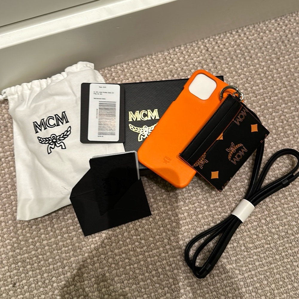 MCM Phone case wallet, brand new never used